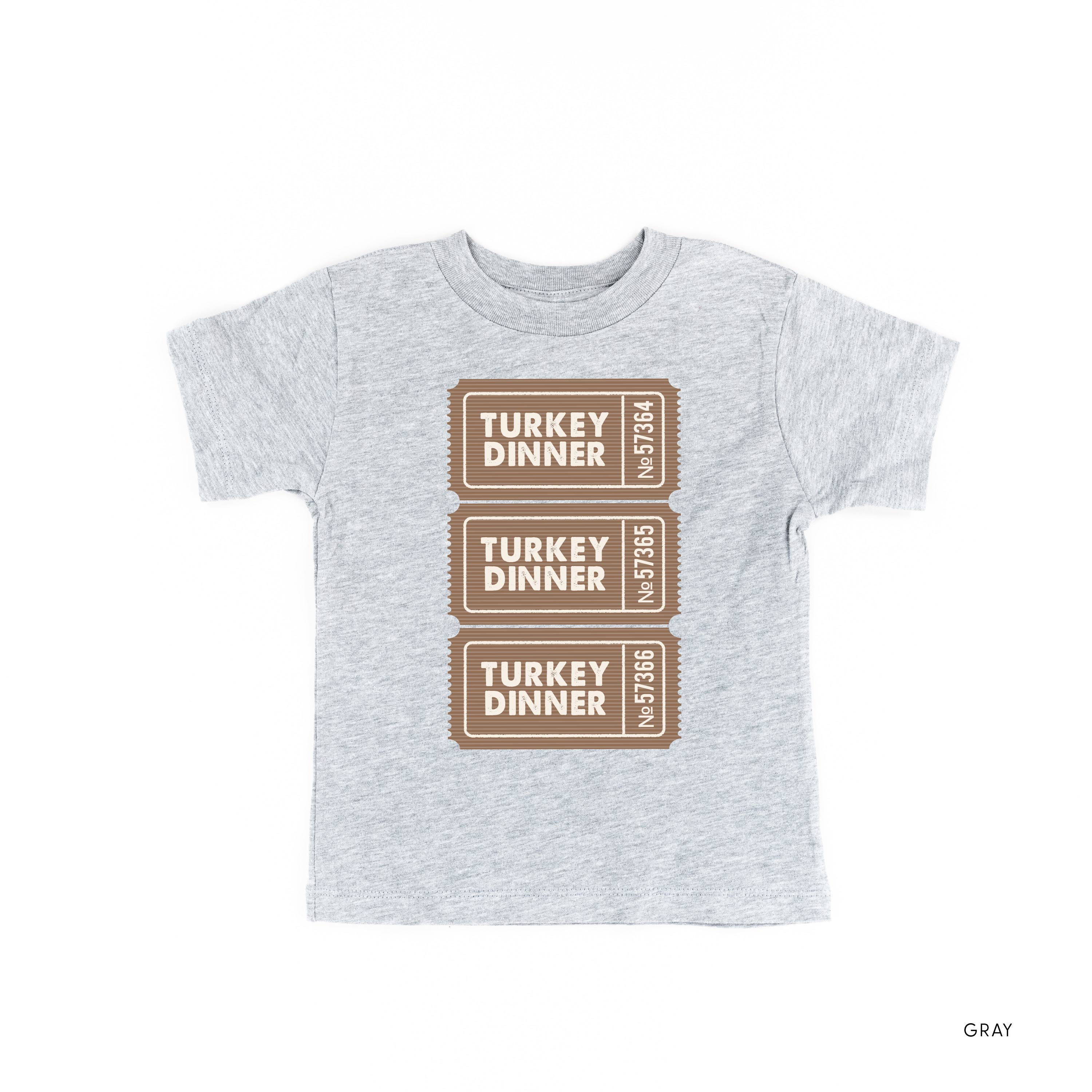 Turkey Dinner Tickets - Child Tee Little Mama Shirt Shop
