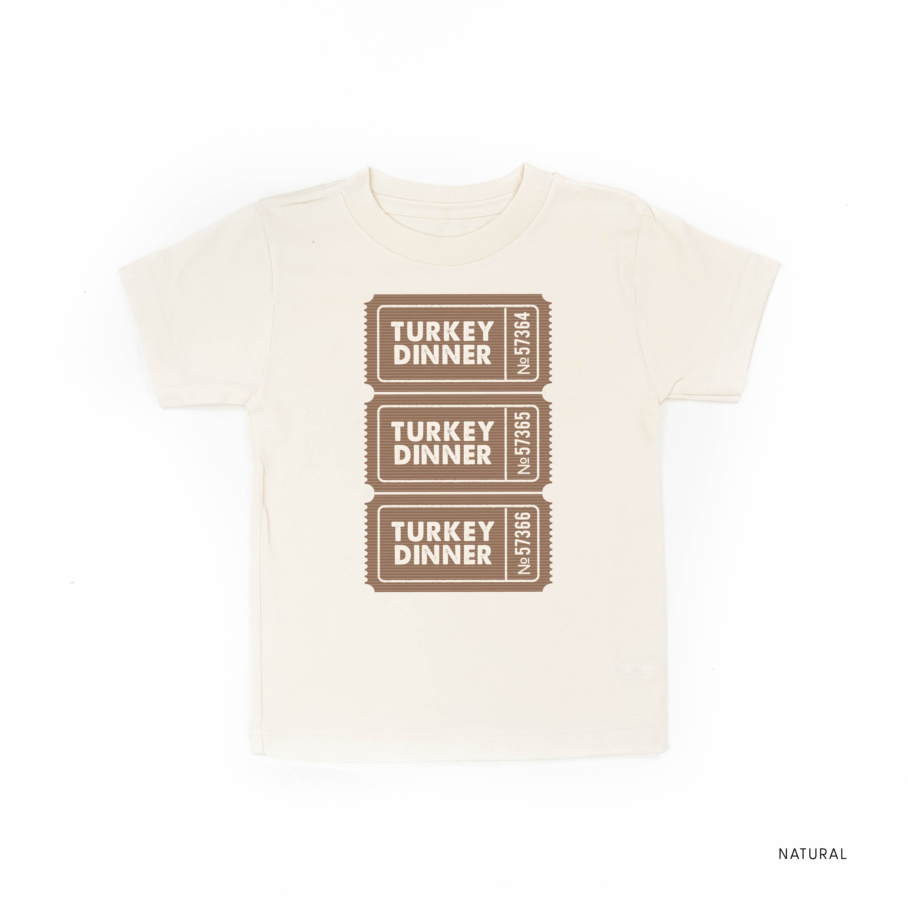 Turkey Dinner Tickets - Child Tee Little Mama Shirt Shop