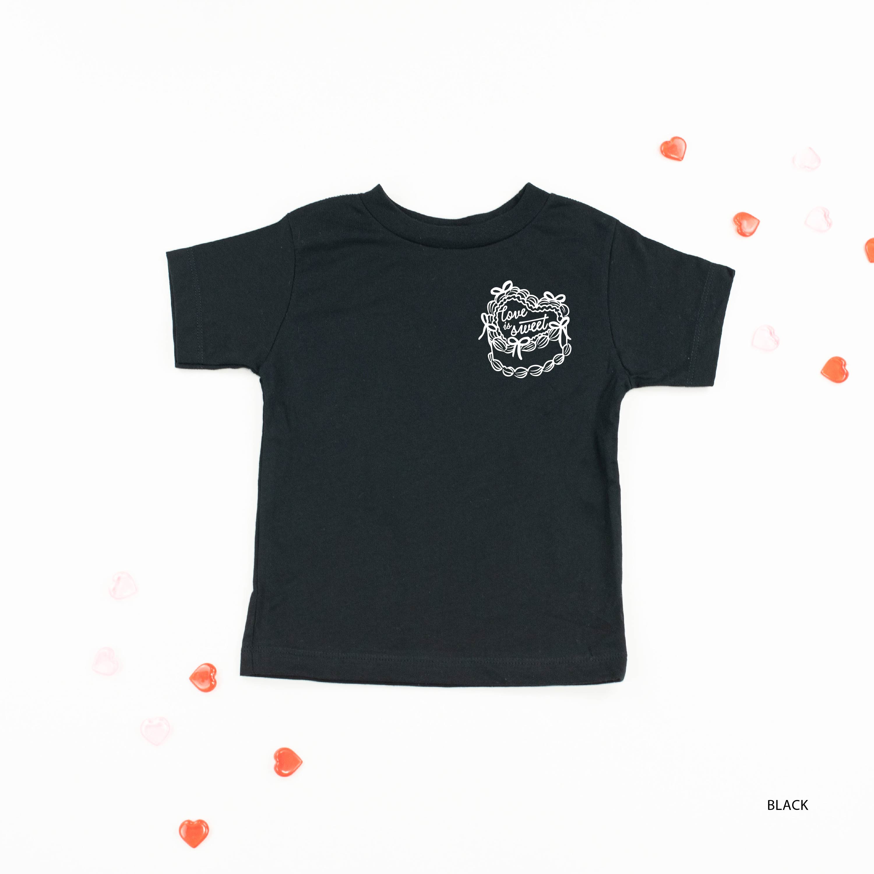 Love Is Sweet (pocket) - Child Tee Little Mama Shirt Shop