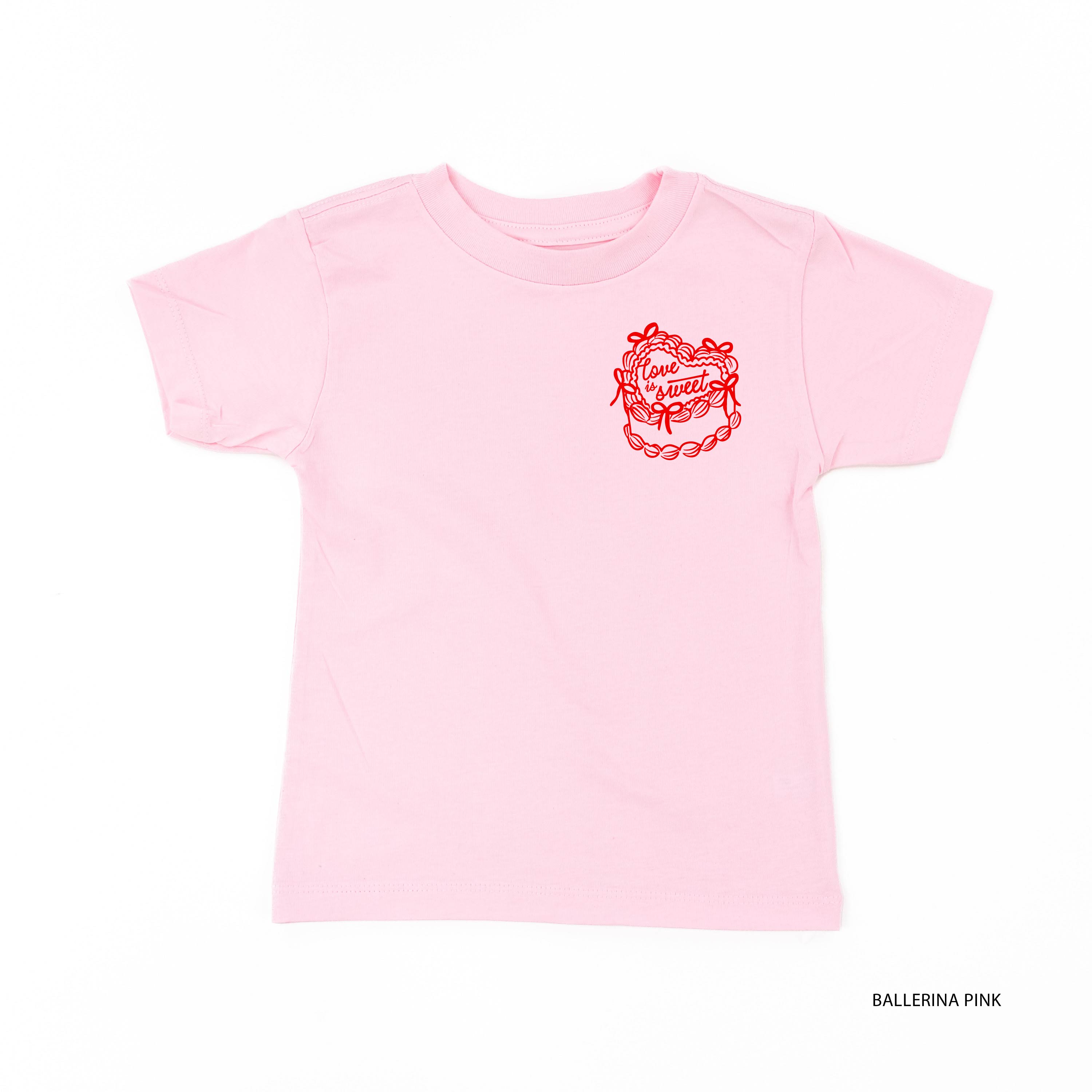 Love Is Sweet (pocket) - Child Tee Little Mama Shirt Shop