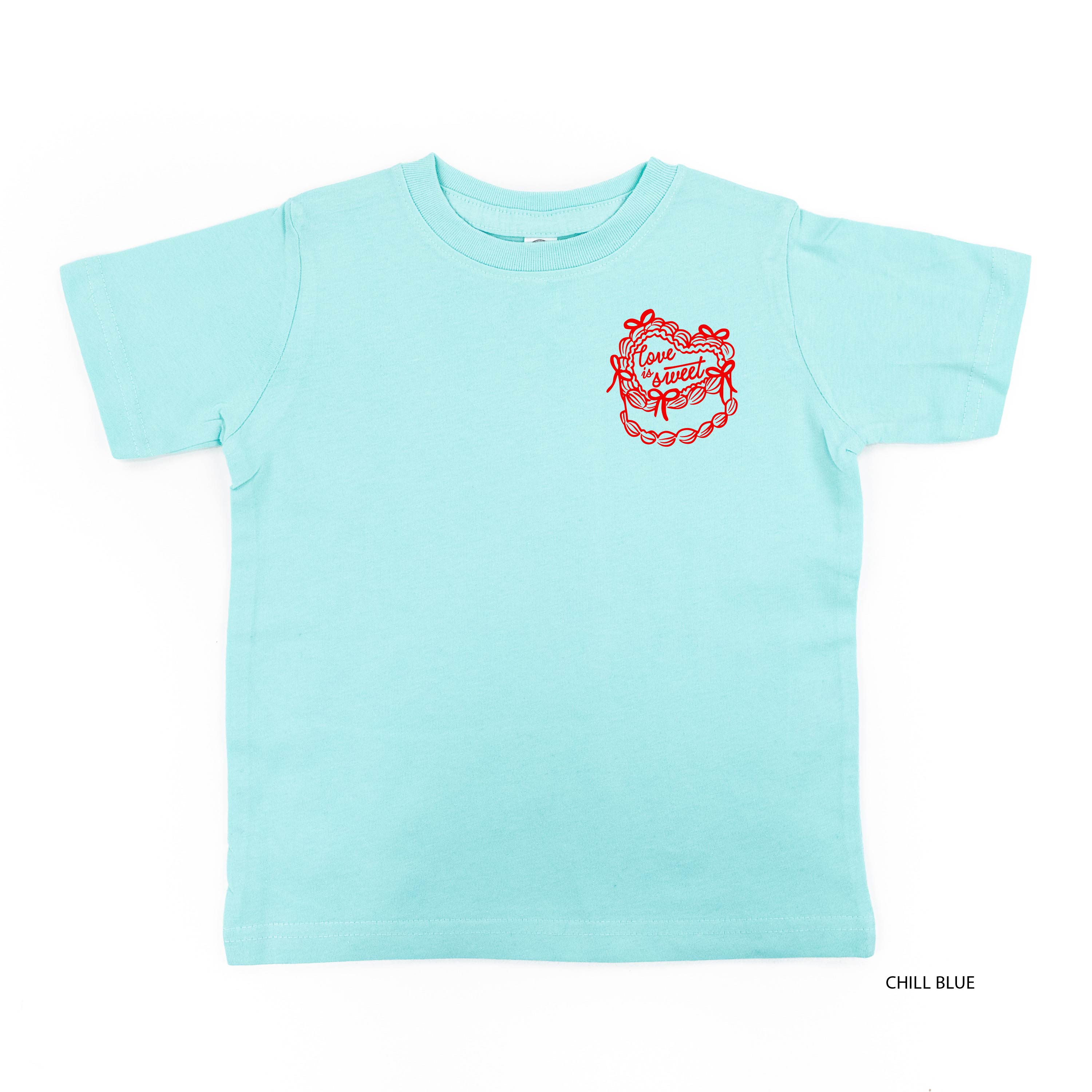 Love Is Sweet (pocket) - Child Tee Little Mama Shirt Shop