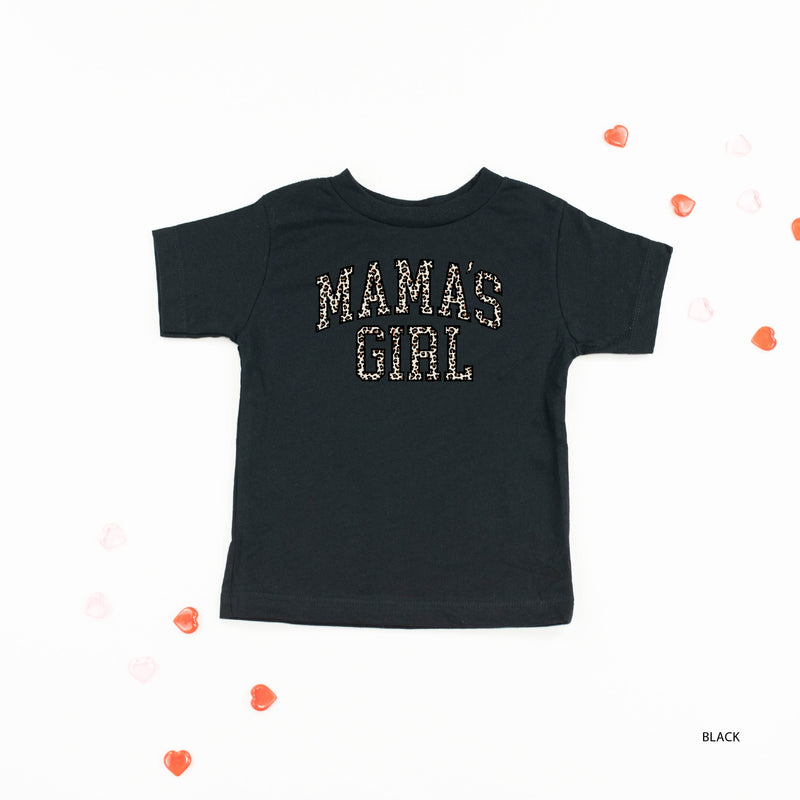 Mama's Girl (Varsity Leopard) - Child Tee