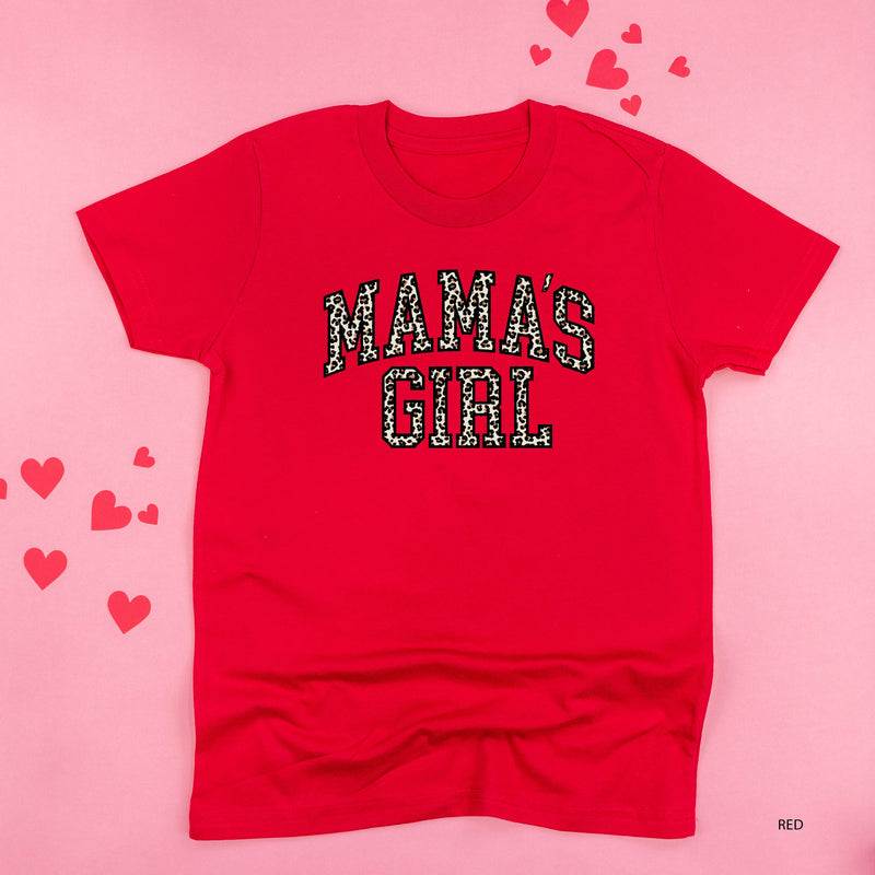 Mama's Girl (Varsity Leopard) - Child Tee