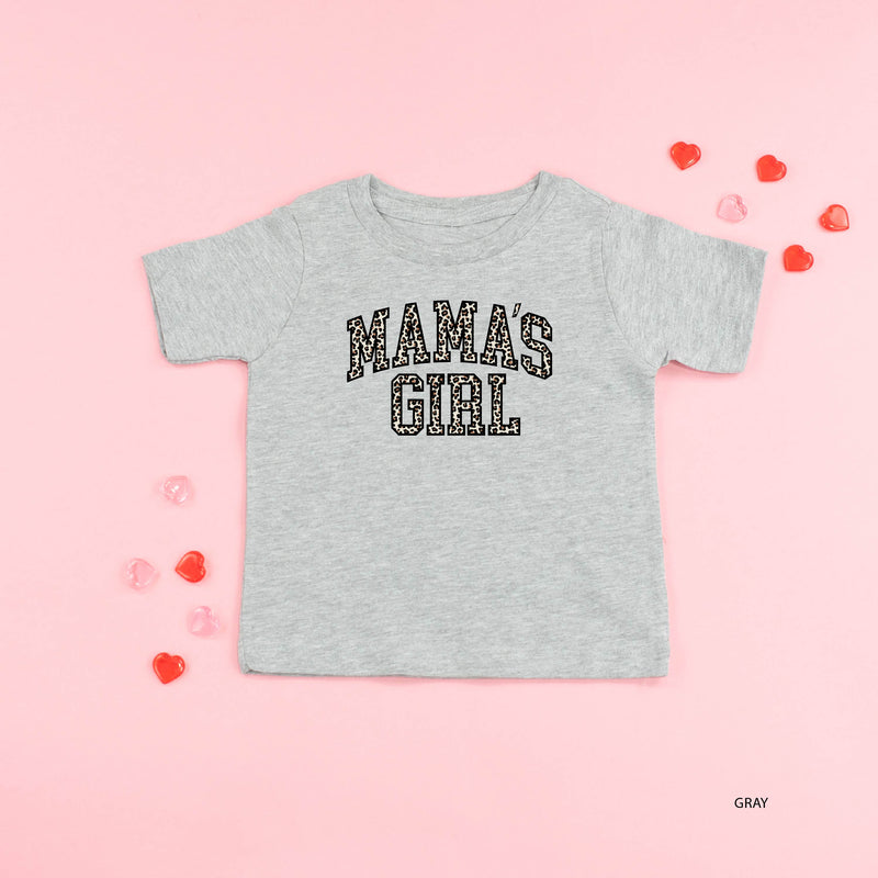 Mama's Girl (Varsity Leopard) - Child Tee