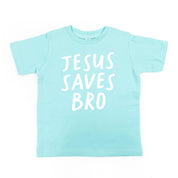 Jesus Saves Bro - Child Tee Little Mama Shirt Shop