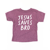 Jesus Saves Bro - Child Tee Little Mama Shirt Shop