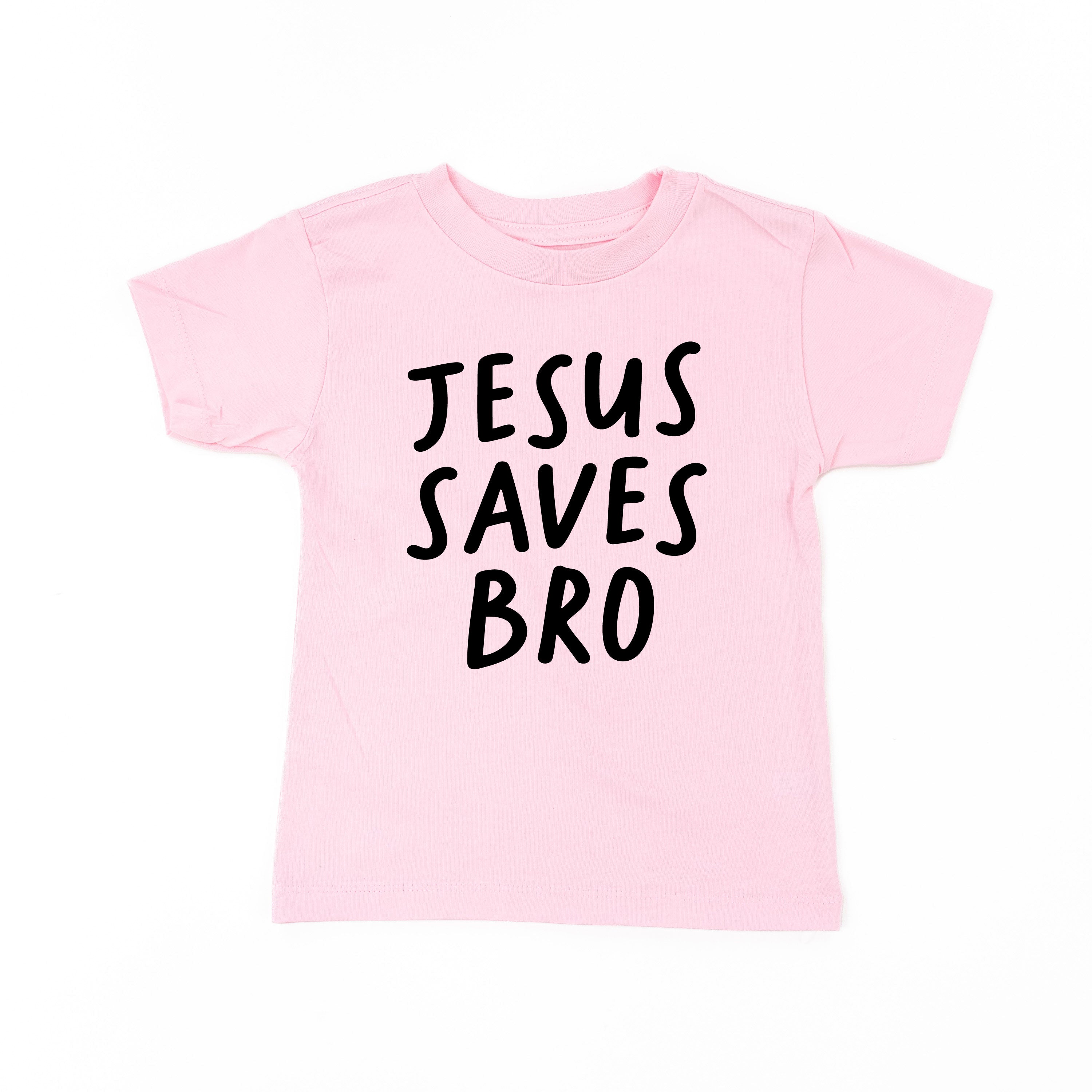 Jesus Saves Bro - Child Tee Little Mama Shirt Shop