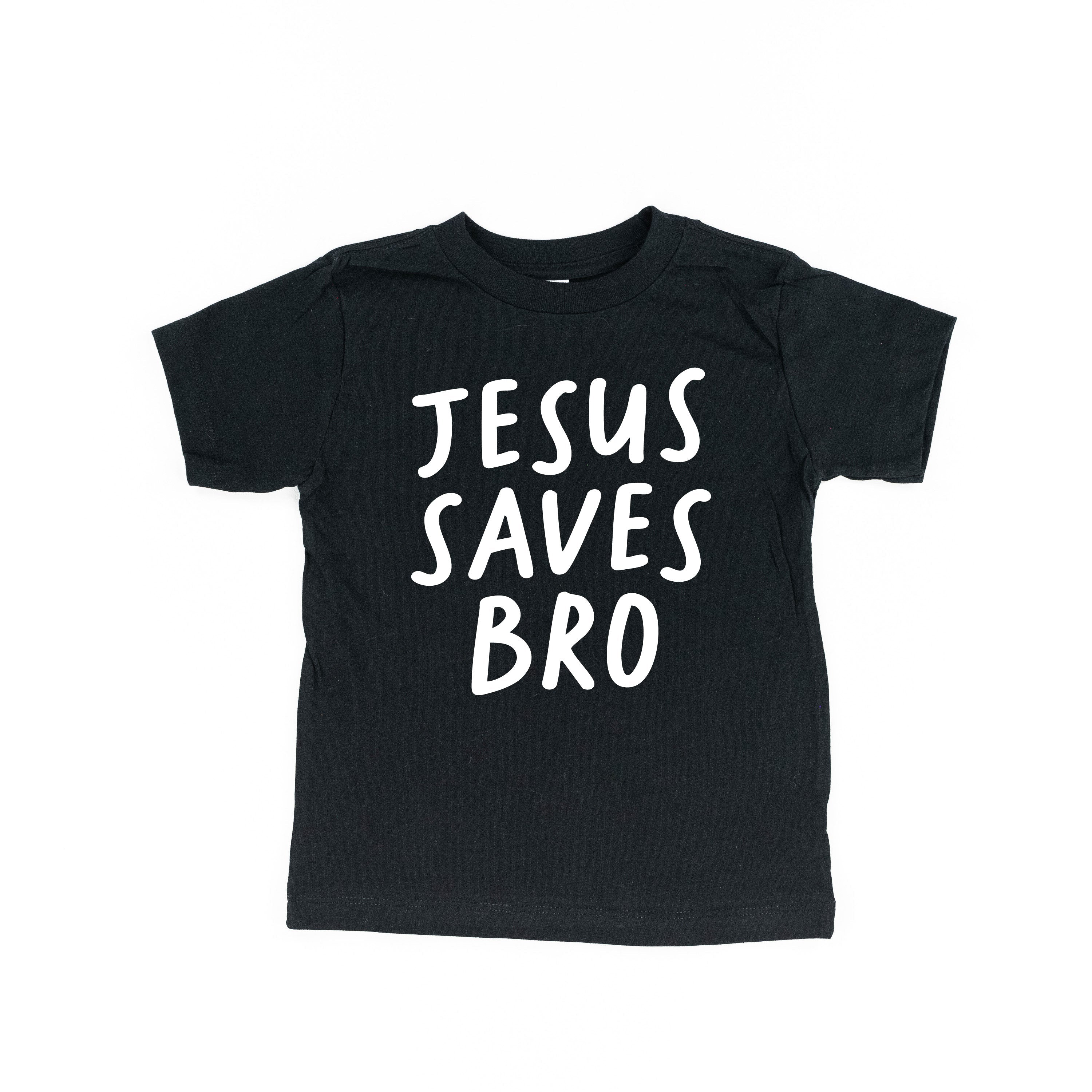 Jesus Saves Bro - Child Tee Little Mama Shirt Shop