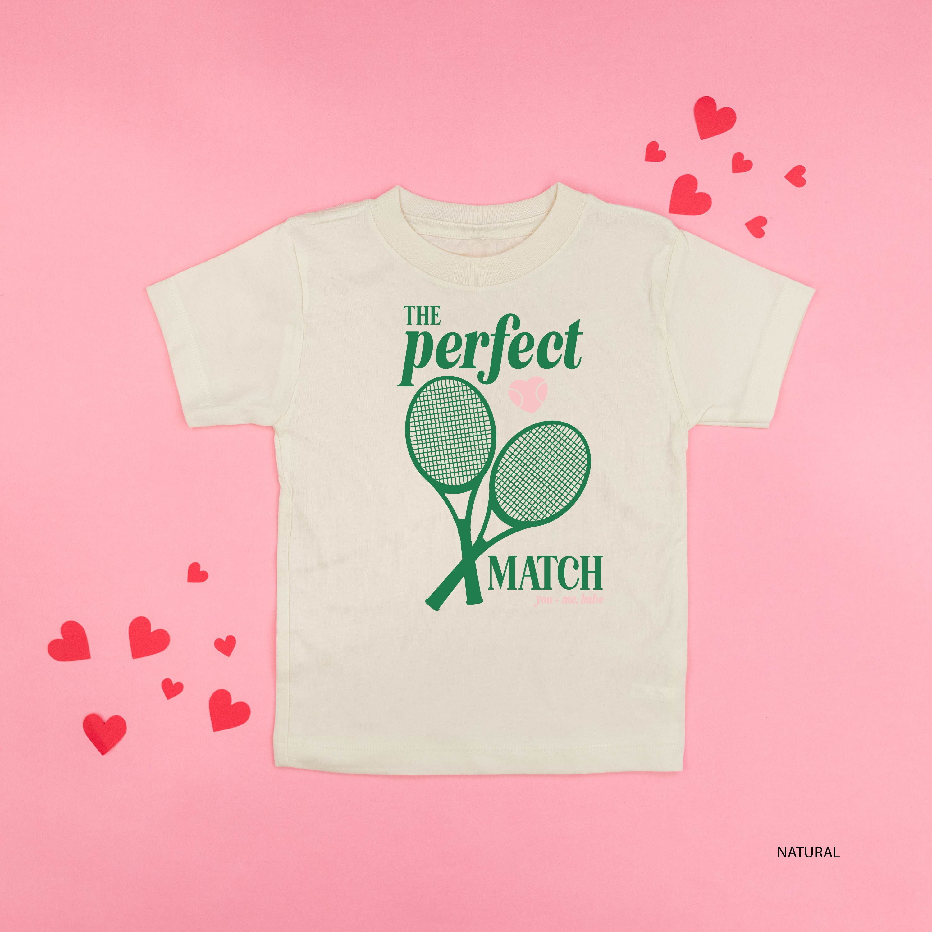 Tennis - The Perfect Match - Child Tee Little Mama Shirt Shop