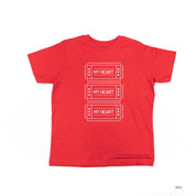 Ticket To My Heart - Child Tee Little Mama Shirt Shop