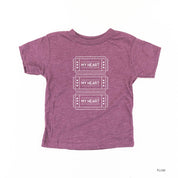 Ticket To My Heart - Child Tee Little Mama Shirt Shop