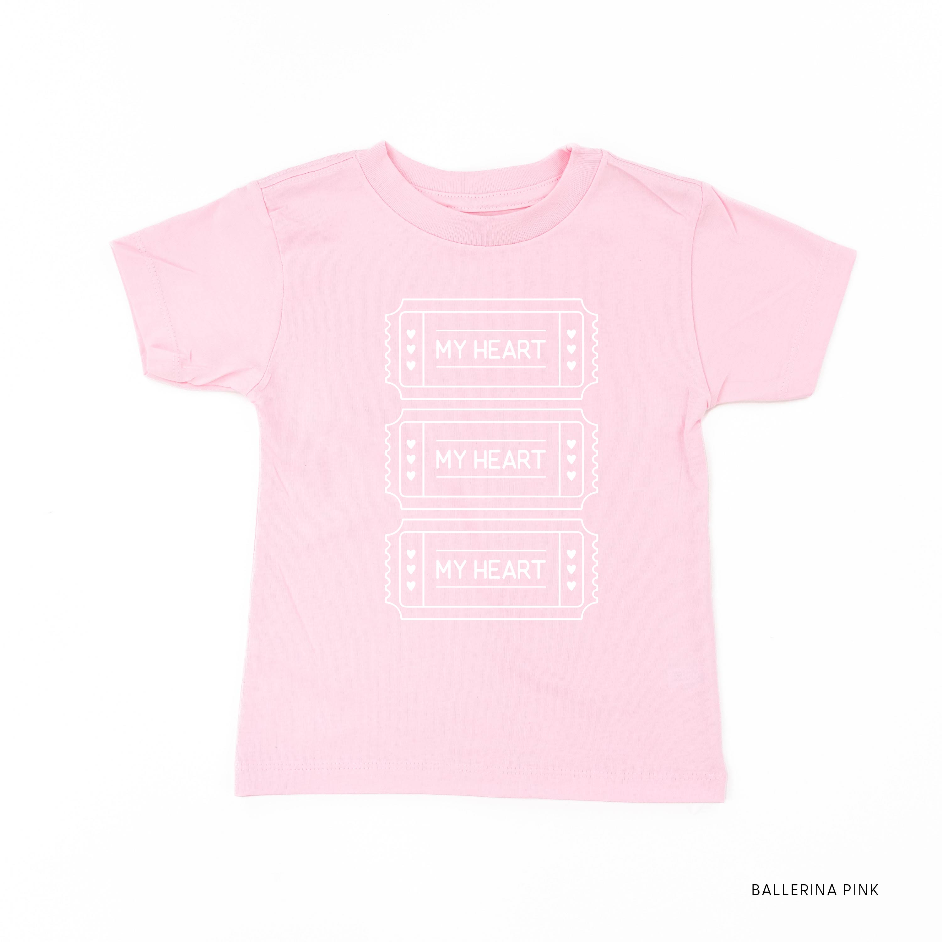Ticket To My Heart - Child Tee Little Mama Shirt Shop