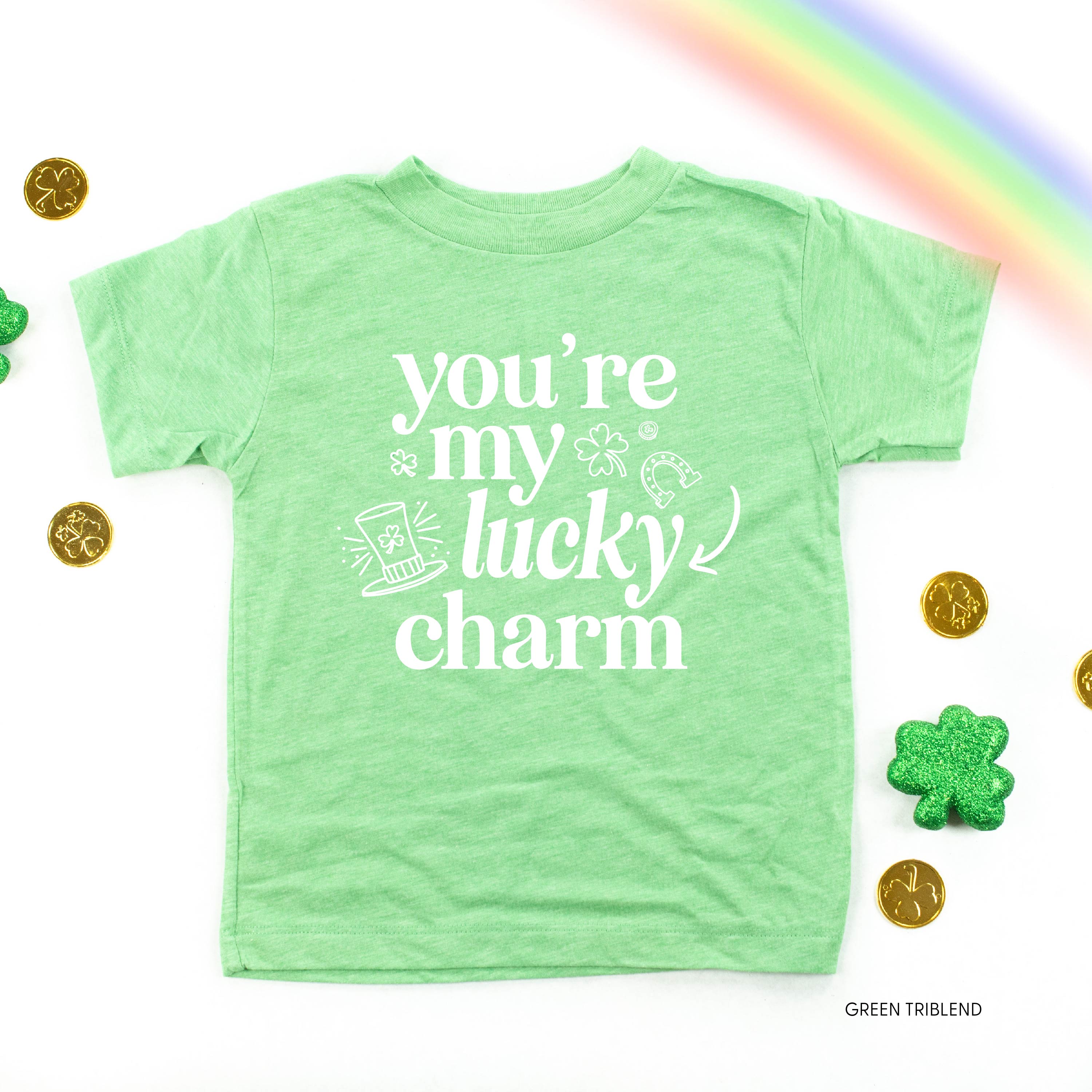 You're My Lucky Charm - Child Tee Little Mama Shirt Shop