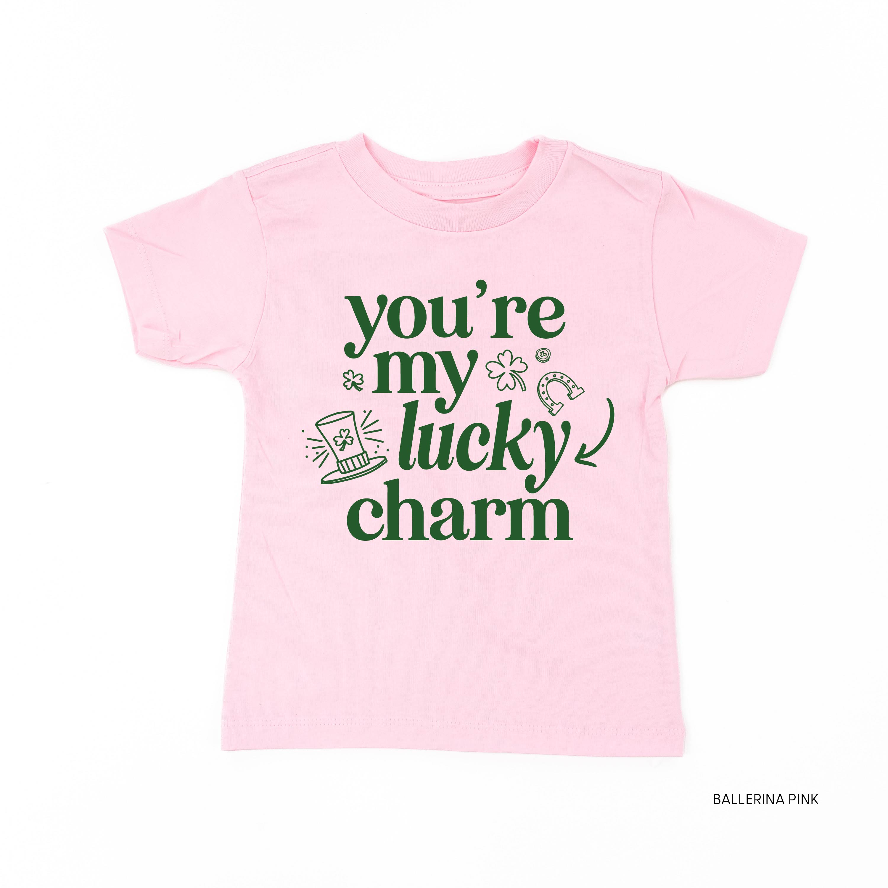 You're My Lucky Charm - Child Tee Little Mama Shirt Shop