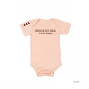 Chocolate Milk Is My Love Language (sd) - Child Tee Little Mama Shirt Shop