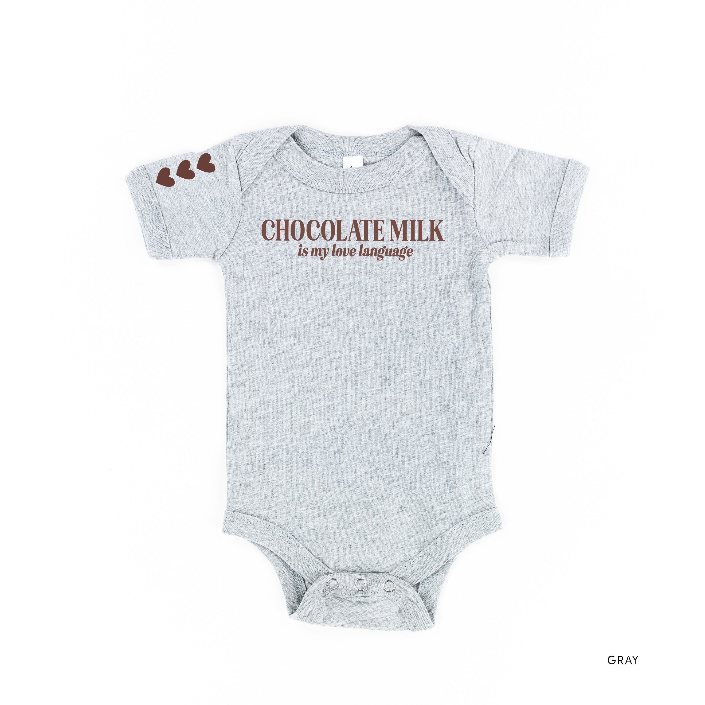 Chocolate Milk Is My Love Language (sd) - Child Tee Little Mama Shirt Shop