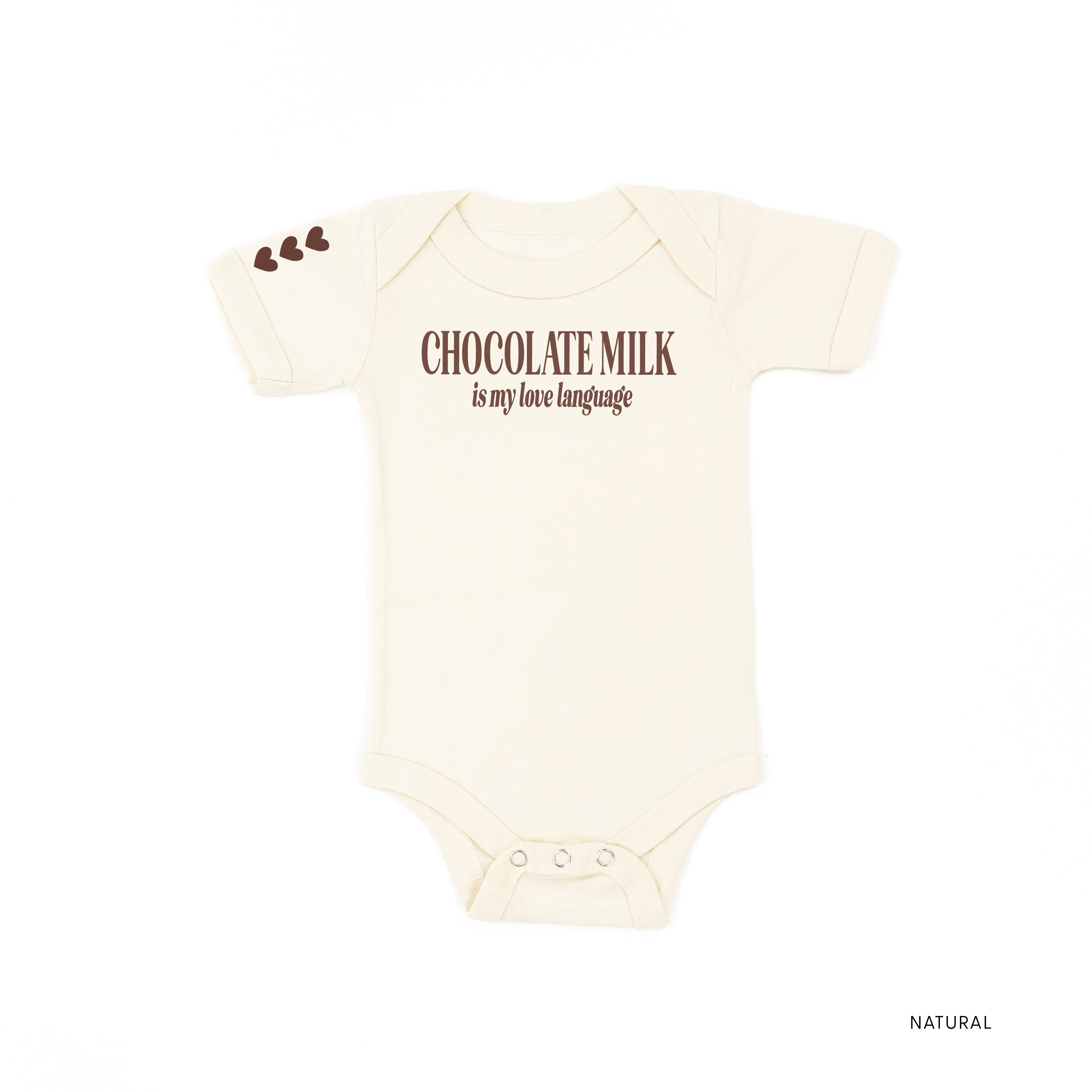 Chocolate Milk Is My Love Language (sd) - Child Tee Little Mama Shirt Shop