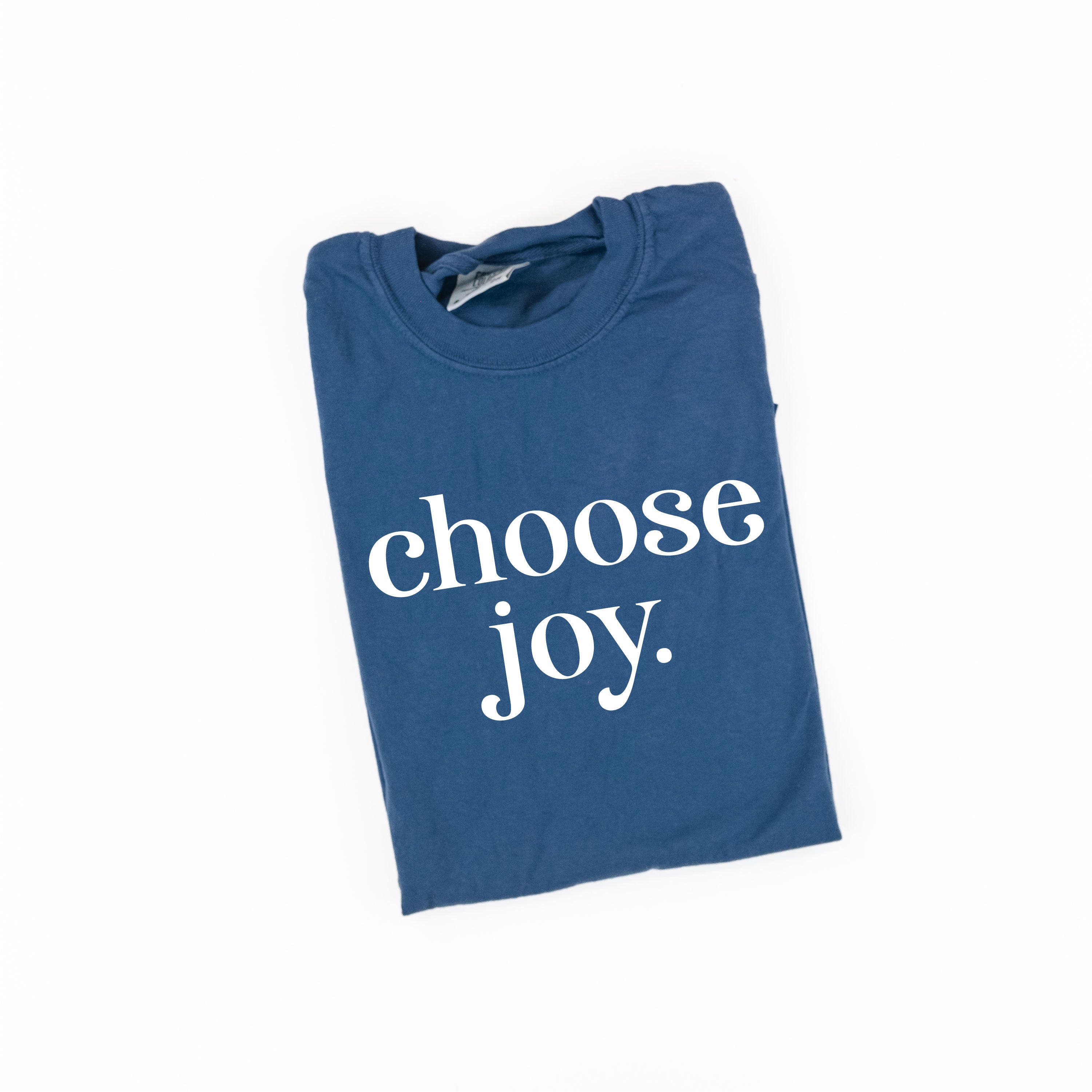 Classic Choose Joy - Comfort Colors Tee Little Mama Shirt Shop