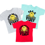 (Choose Your Grade) Vibes - Peace Smiley - Child Tee Little Mama Shirt Shop
