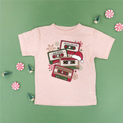 Christmas Cassette Tapes - Child Tee Little Mama Shirt Shop