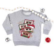 Christmas Cassette Tapes - Child Sweater Little Mama Shirt Shop