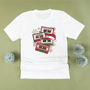 Christmas Cassette Tapes - Unisex Tee Little Mama Shirt Shop
