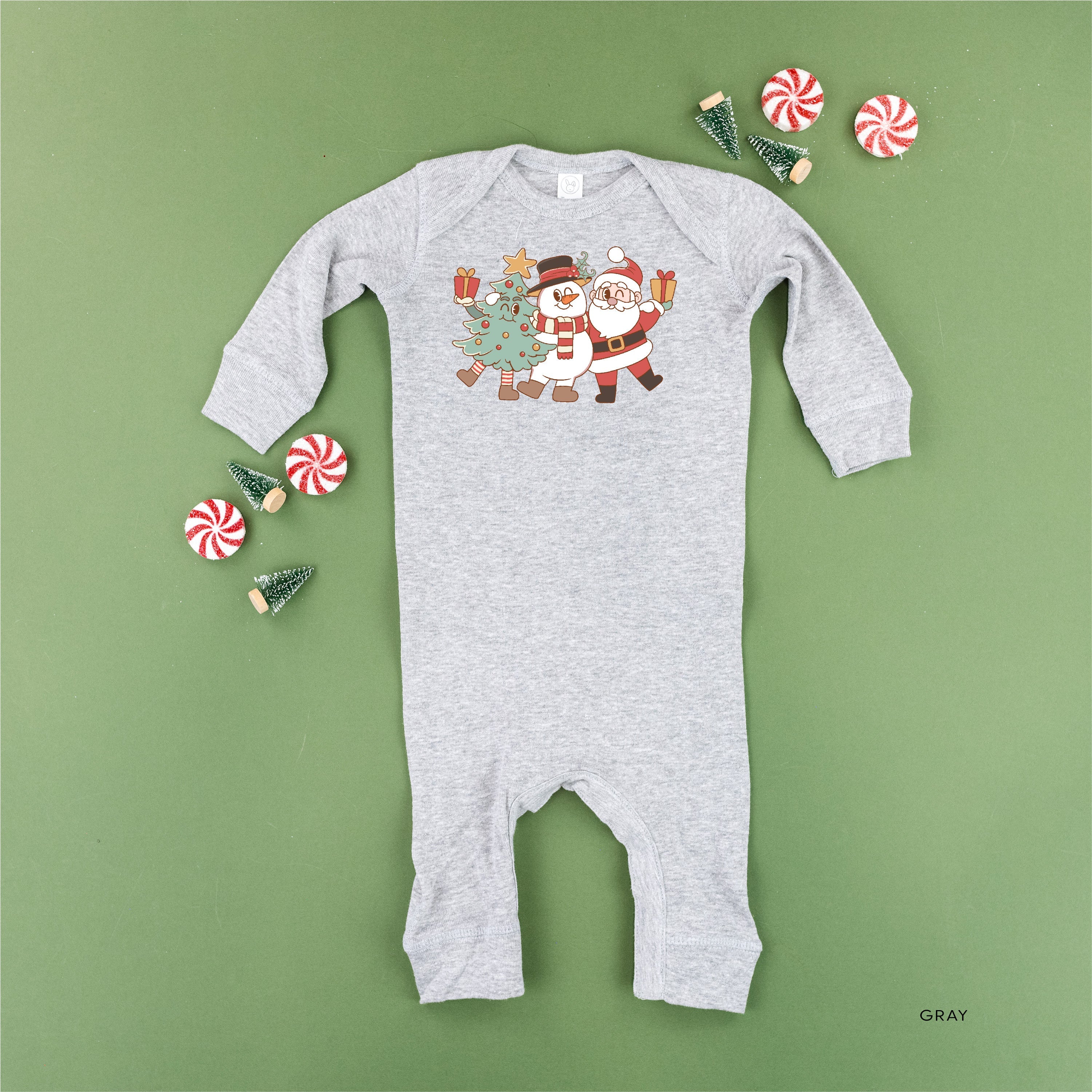 Christmas Pals - Baby Sleeper Little Mama Shirt Shop