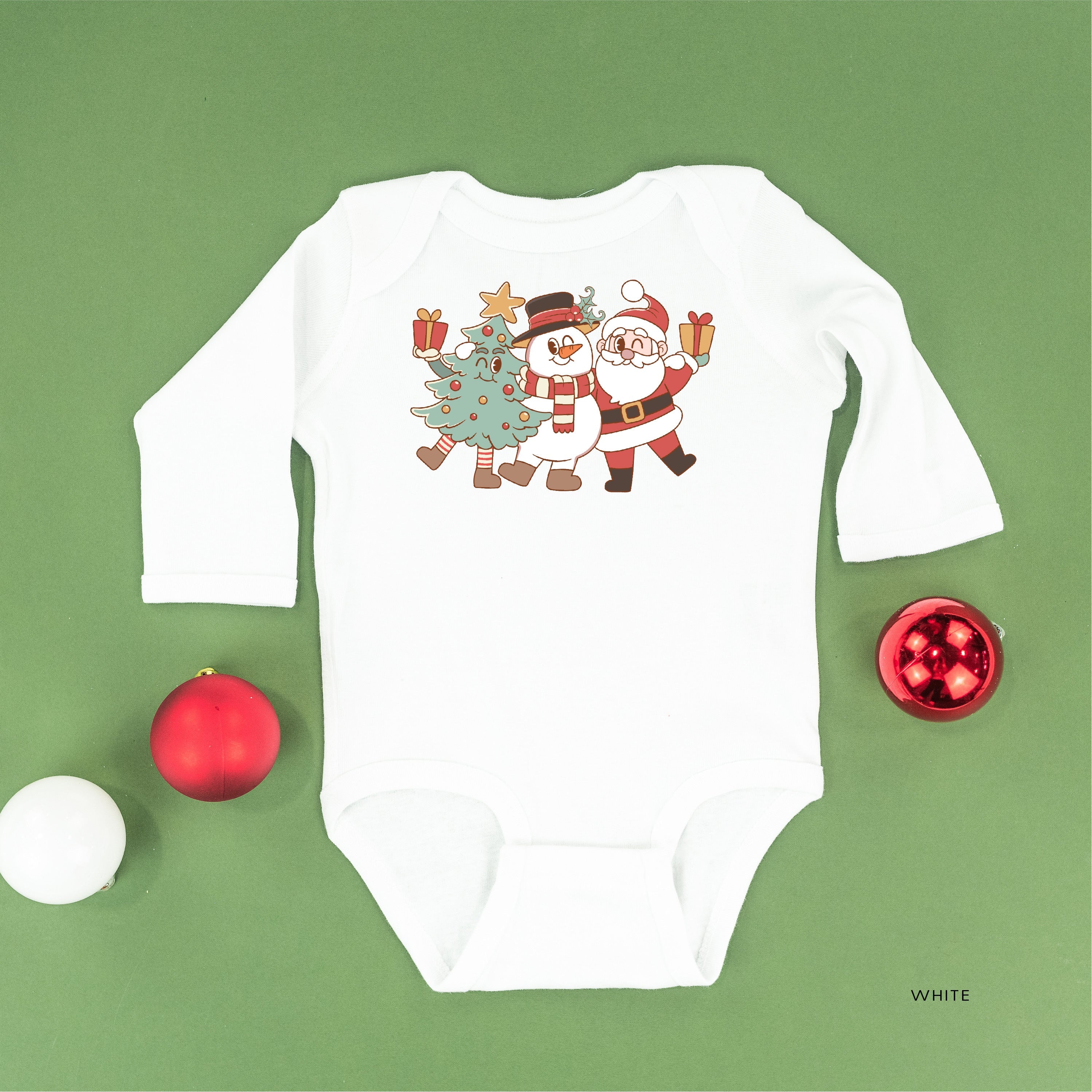 Christmas Pals - Child LONG SLEEVE Tee Little Mama Shirt Shop