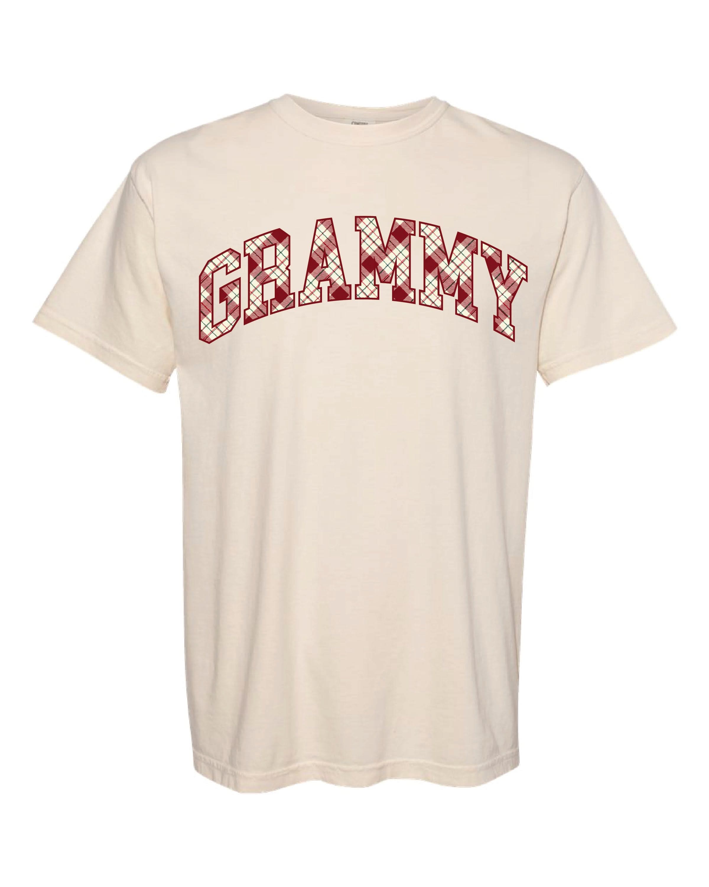 Christmas Gingham - Child Names - Child Tees Little Mama Shirt Shop LLC