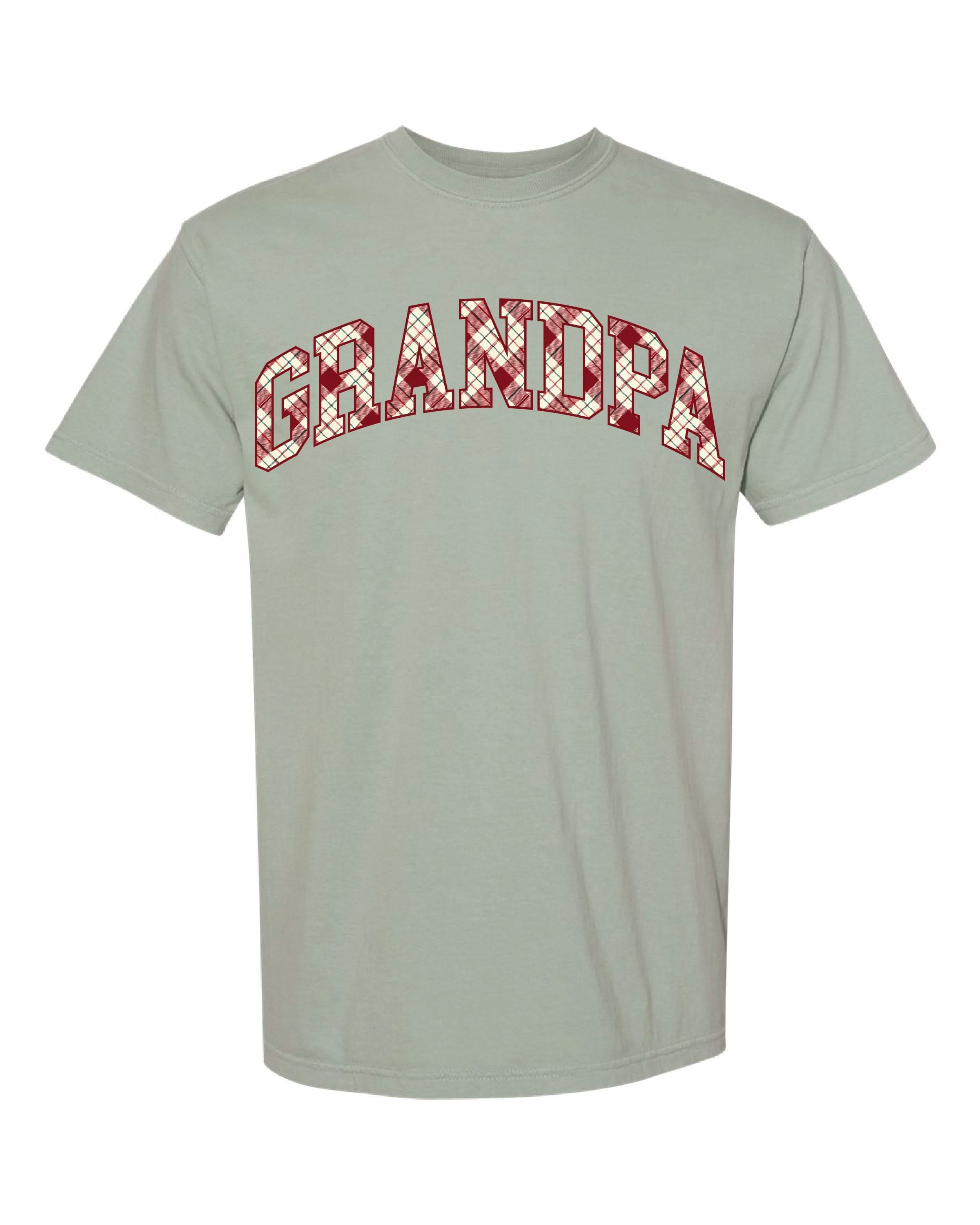 Christmas Gingham - Child Names - Child Tees Little Mama Shirt Shop LLC