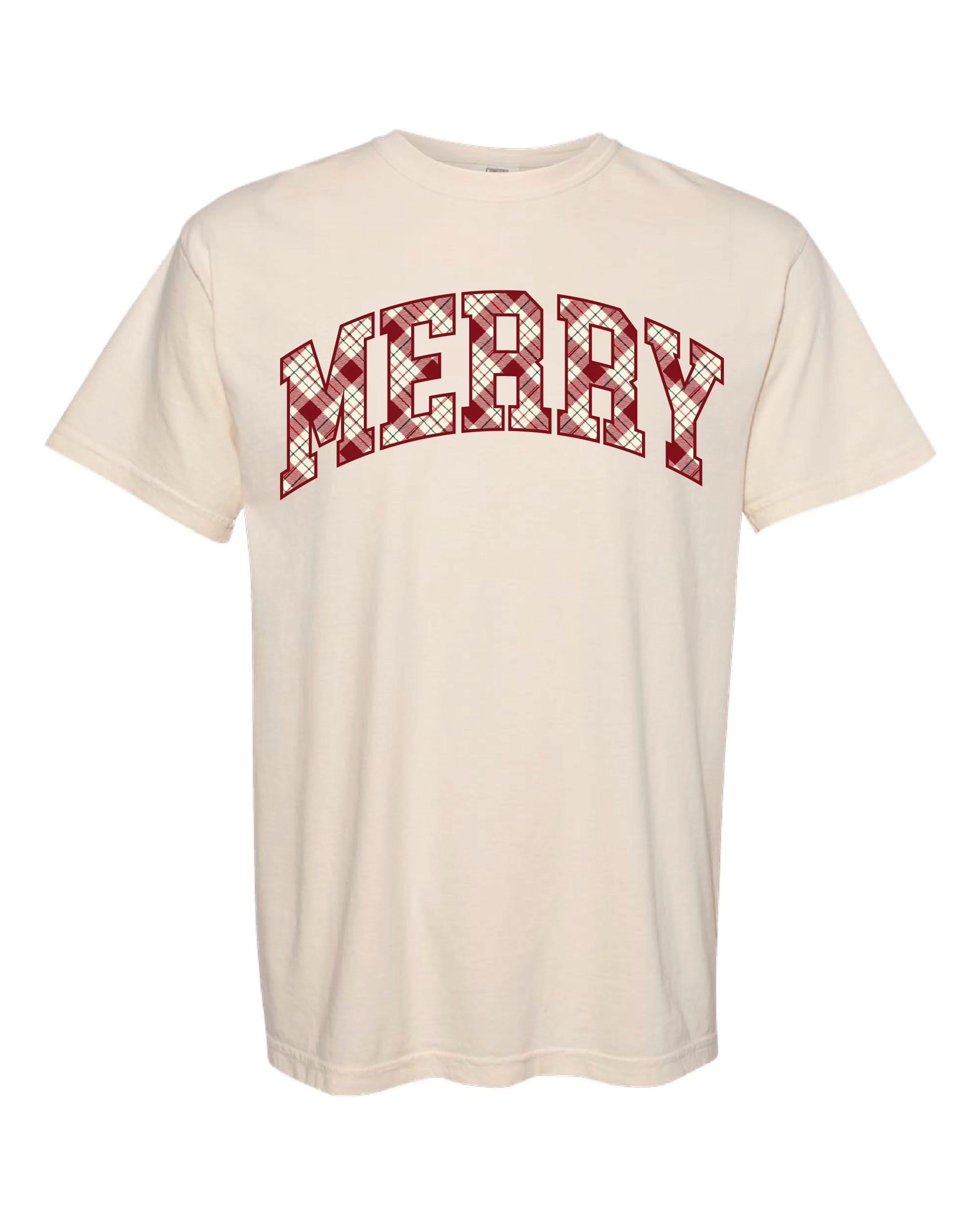 Christmas Gingham - Child Names - Child Tees Little Mama Shirt Shop LLC