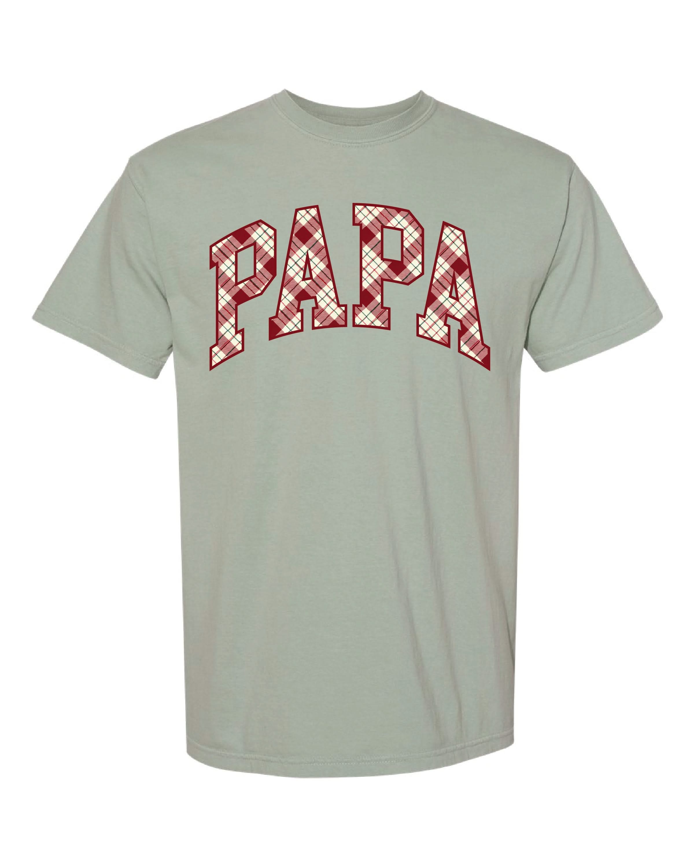 Christmas Gingham - Child Names - Child Tees Little Mama Shirt Shop LLC