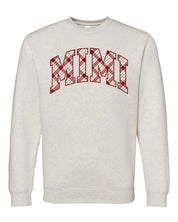 Christmas Gingham - Child Names - Child Elevated Fleece Little Mama Shirt Shop LLC