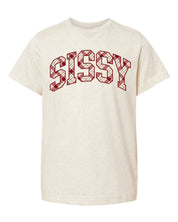 Christmas Gingham - Grandparent Names - Comfort Colors Tee Little Mama Shirt Shop LLC