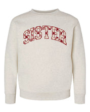 Christmas Gingham - Grandparent Names - Elevated Fleece Little Mama Shirt Shop LLC