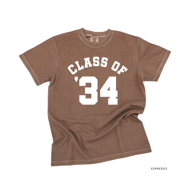 CLASS OF '34 - SHORT SLEEVE COMFORT COLORS TEE