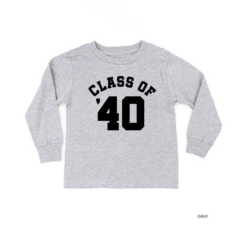 CLASS OF '40 - Long Sleeve Child Shirt