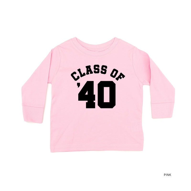 CLASS OF '40 - Long Sleeve Child Shirt