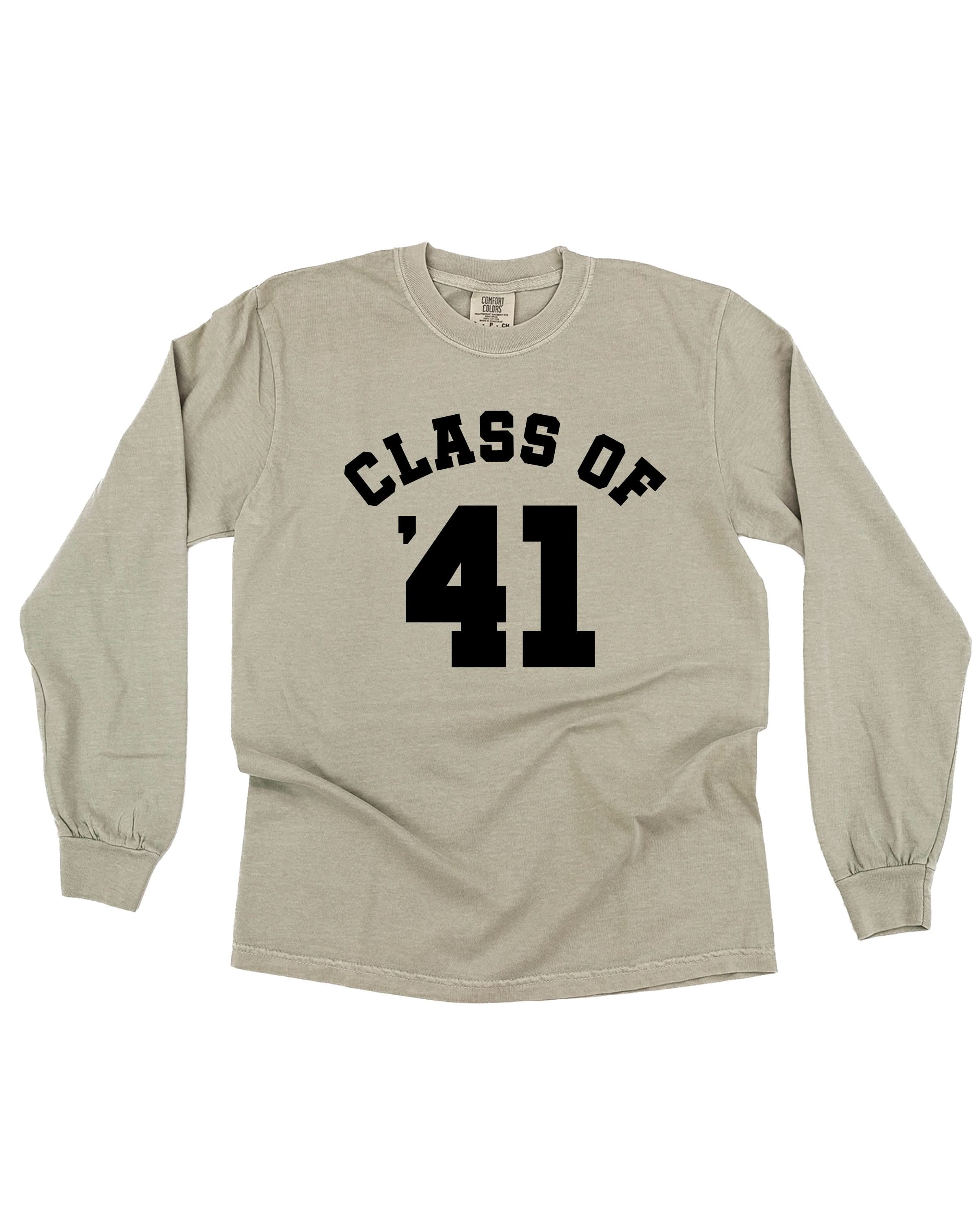 Class of (Choose Your Year) - Long Sleeve Comfort Colors Tee Little Mama Shirt Shop