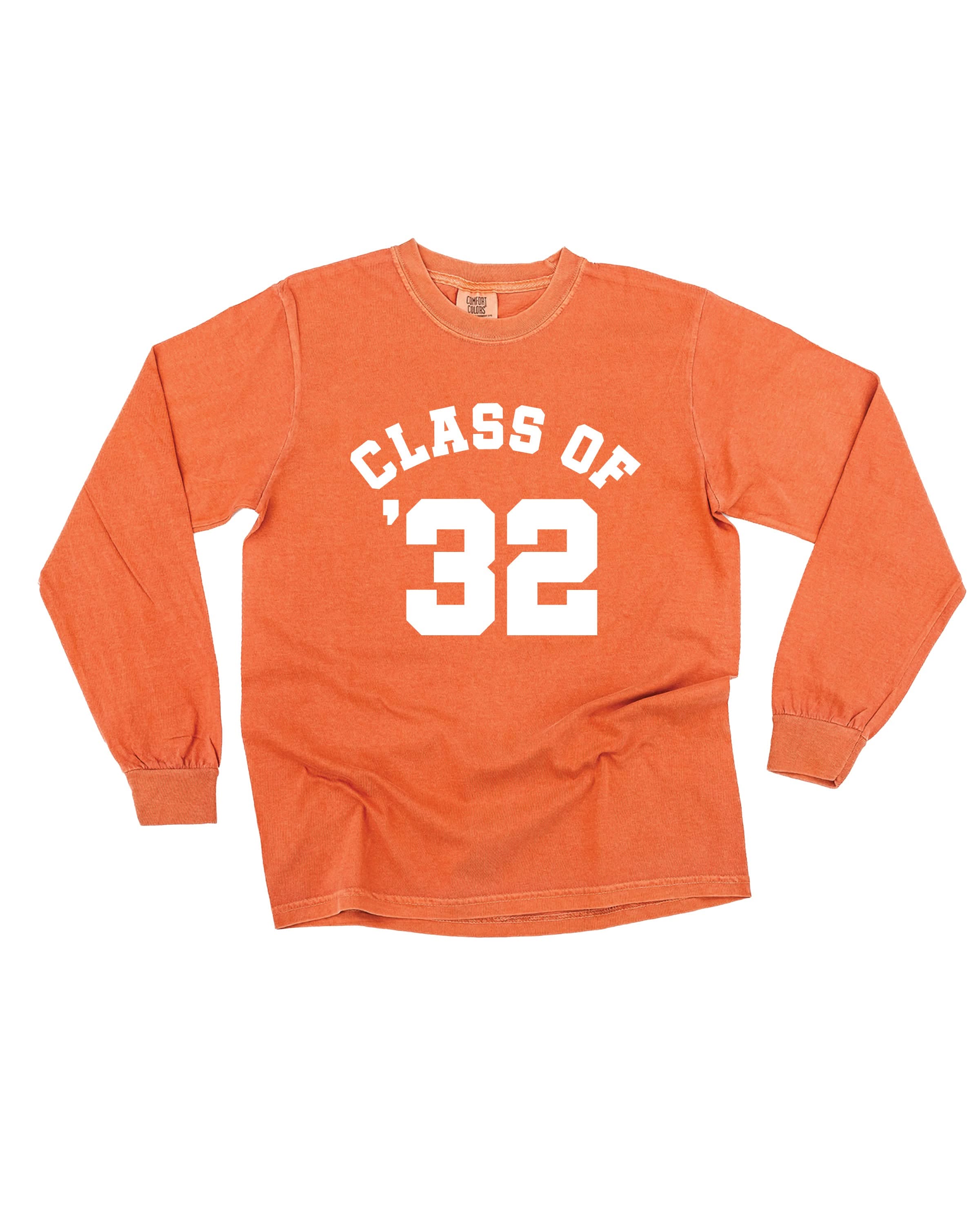 Class of (Choose Your Year) - Long Sleeve Comfort Colors Tee Little Mama Shirt Shop