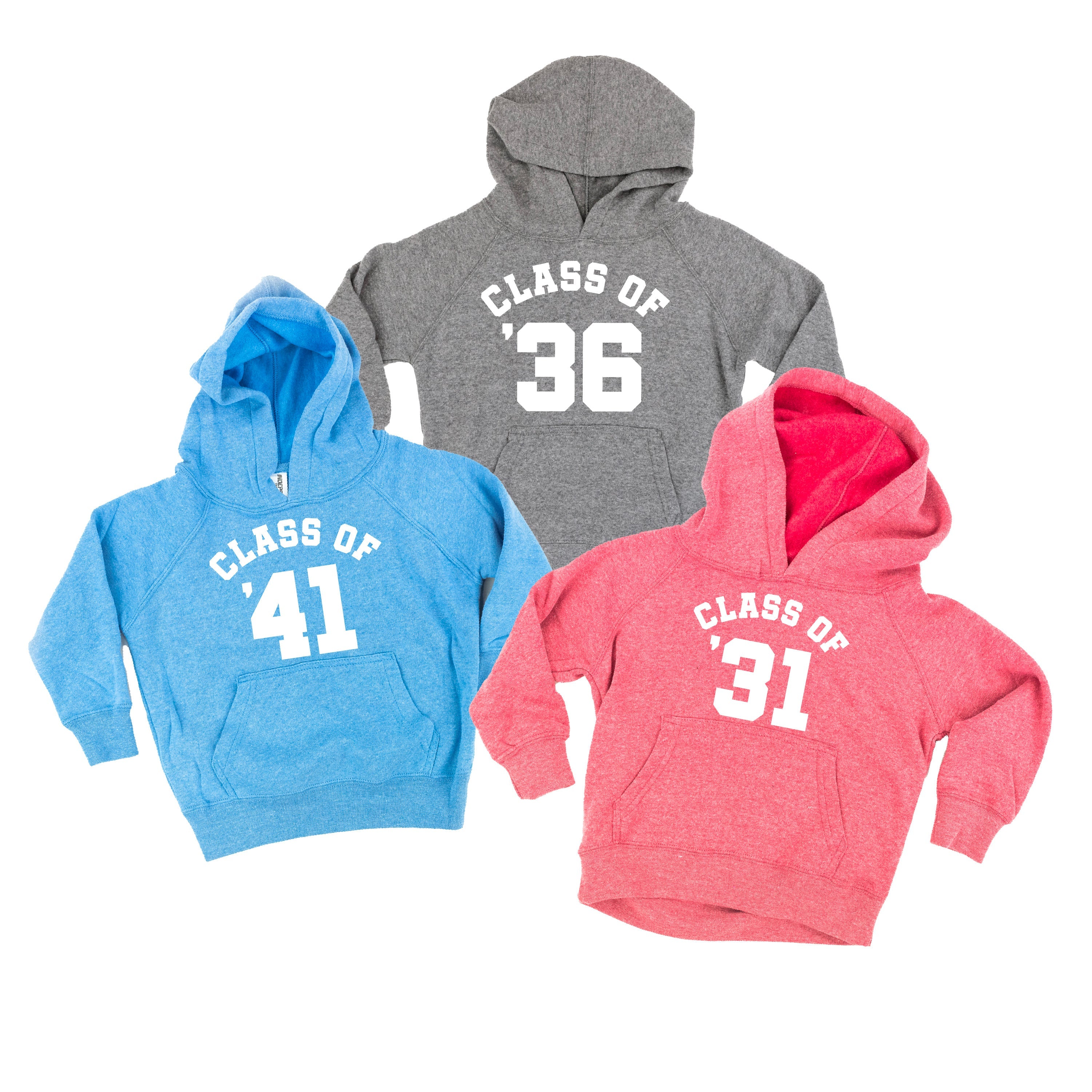 Class of (Choose Your Year) - Child HOODIE Little Mama Shirt Shop LLC