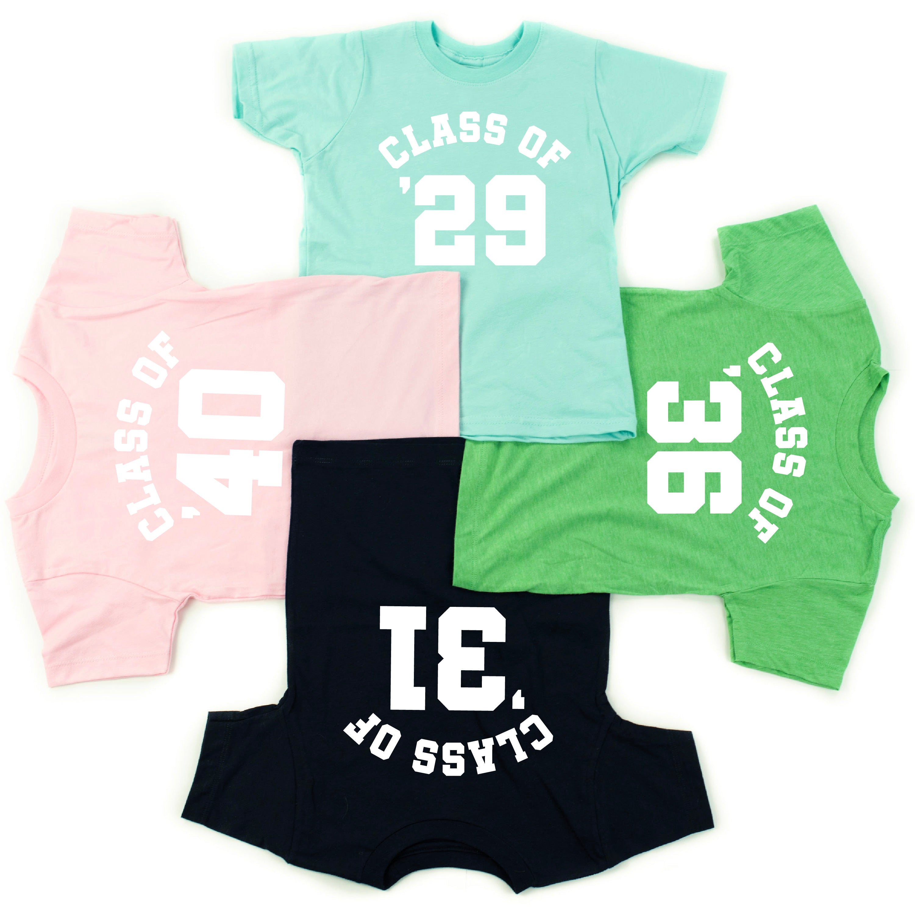 Class of (Choose Your Year) - Child Tee Little Mama Shirt Shop