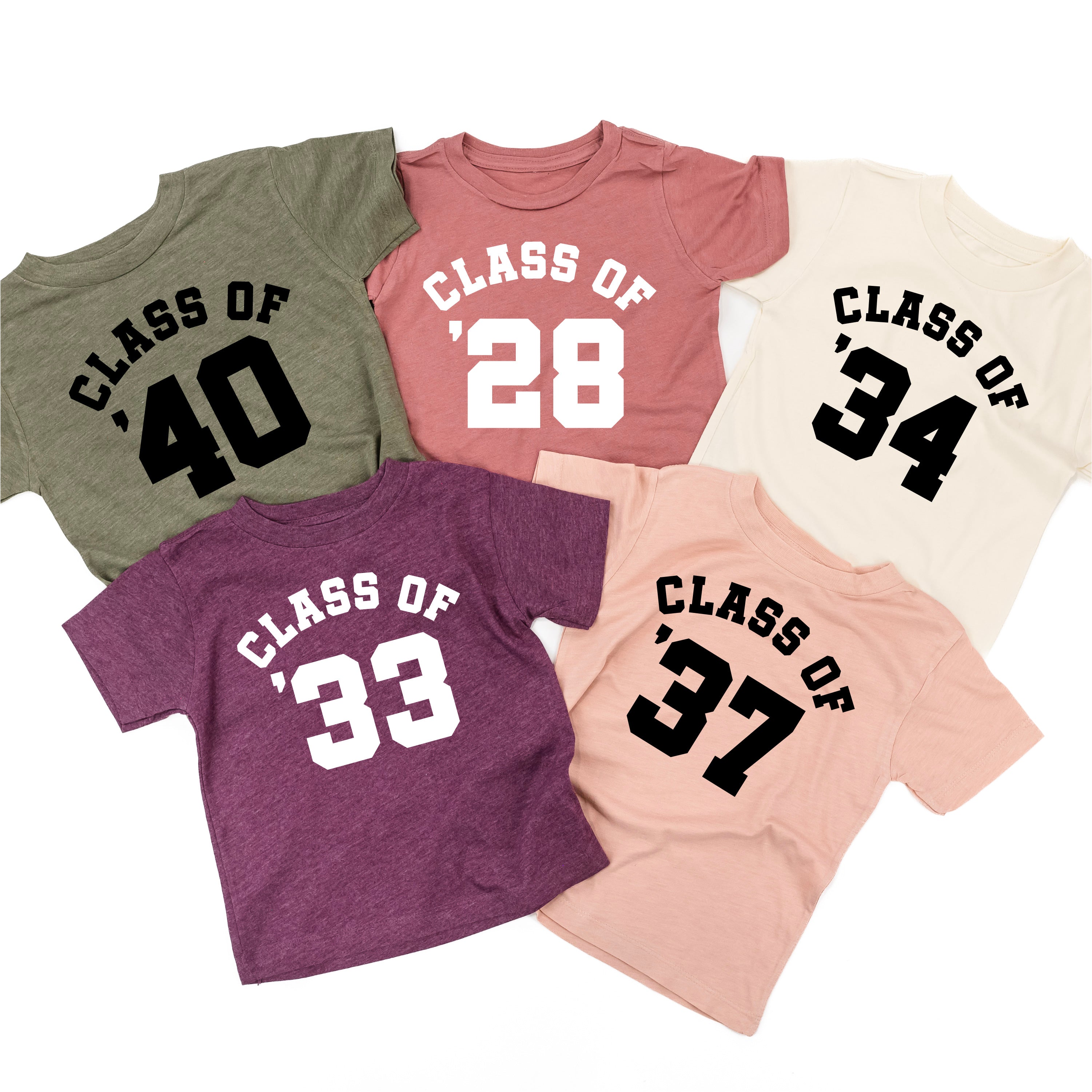 Class of (Choose Your Year) - Child Tee Little Mama Shirt Shop