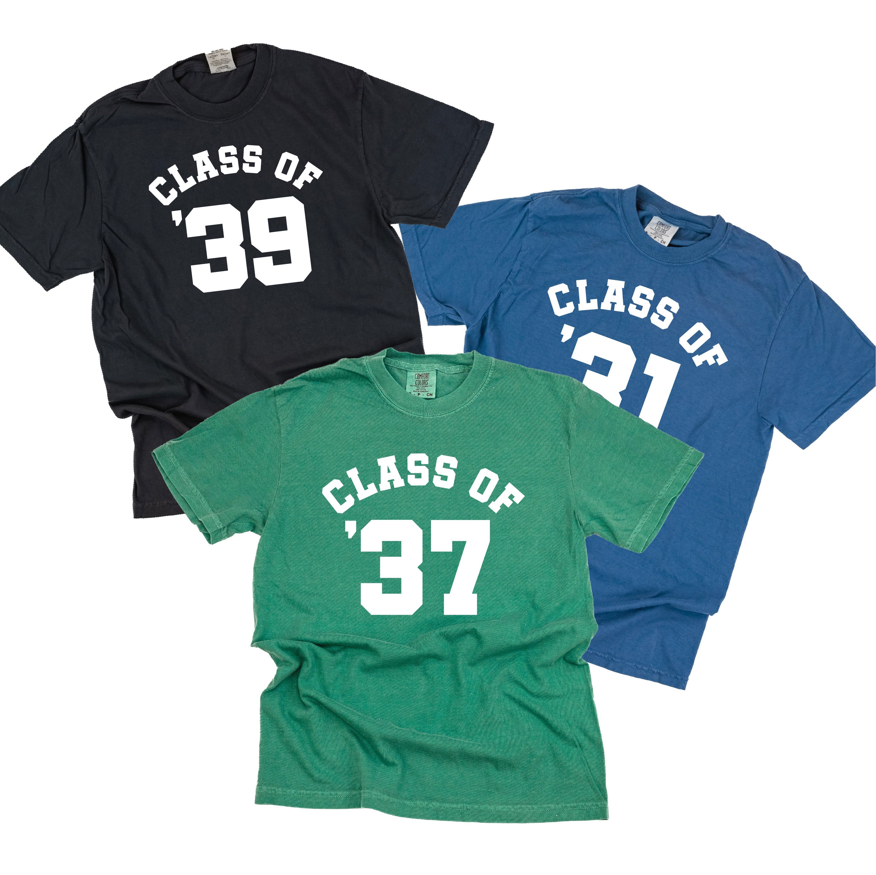 Class of (Choose Your Year) - Comfort Colors Tee Little Mama Shirt Shop