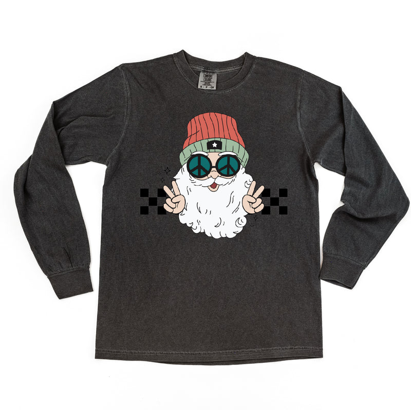 Groovy Santa - LONG SLEEVE Comfort Colors Tee