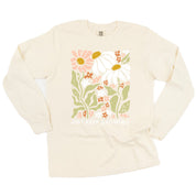 Just Keep Growing - LONG SLEEVE COMFORT COLORS TEE Little Mama Shirt Shop