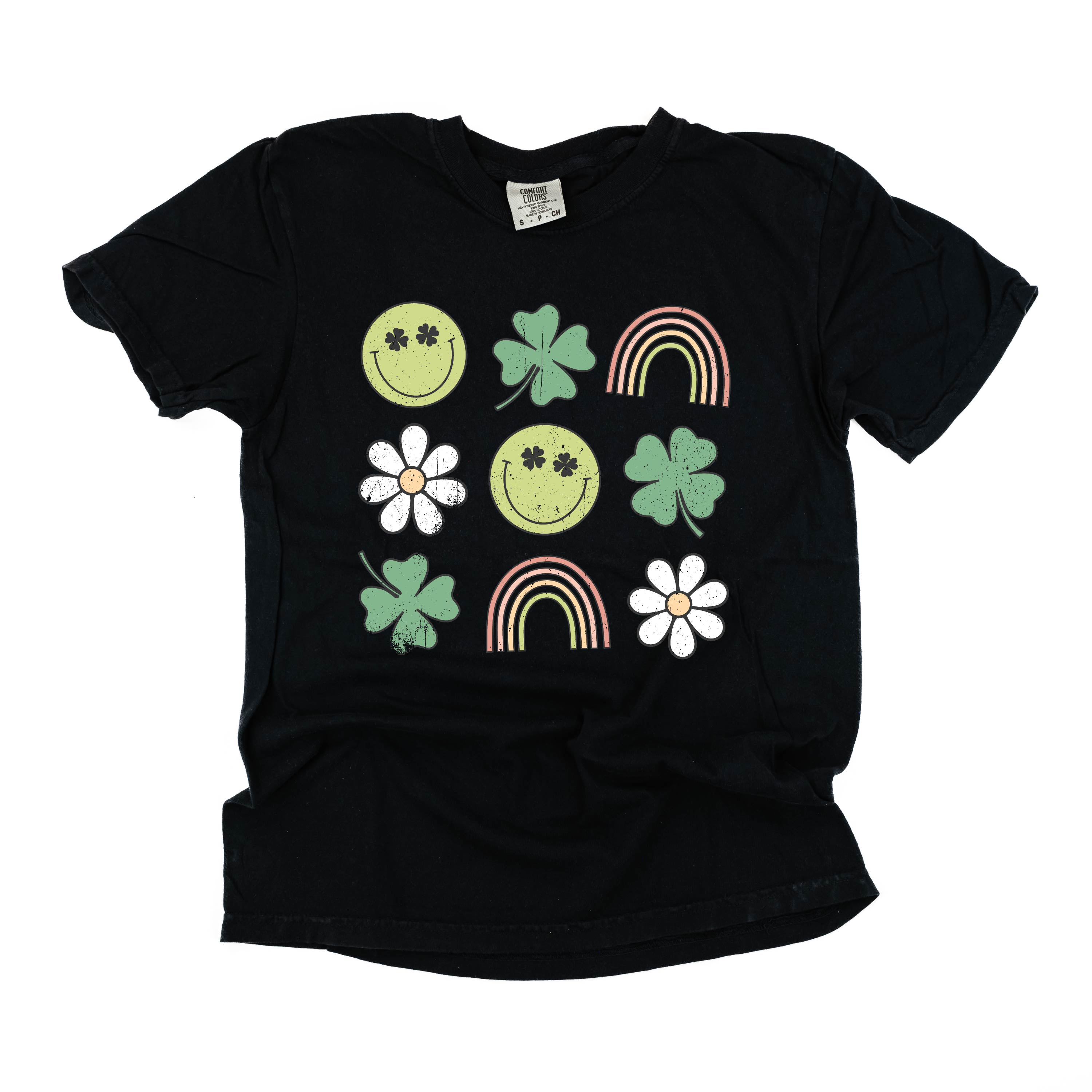 3x3 - Lucky Spring Things - Comfort Colors Tee Little Mama Shirt Shop