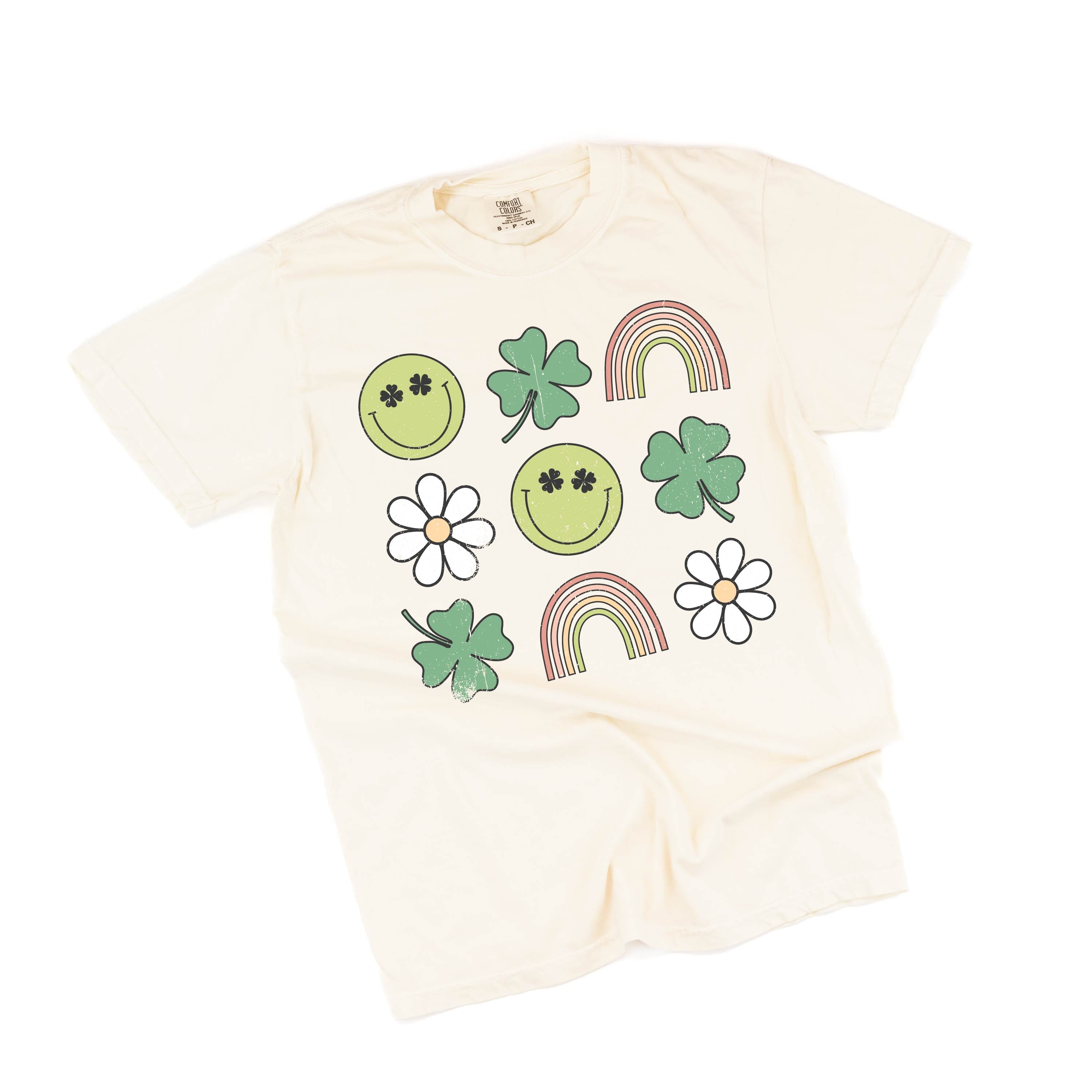 3x3 - Lucky Spring Things - Comfort Colors Tee Little Mama Shirt Shop