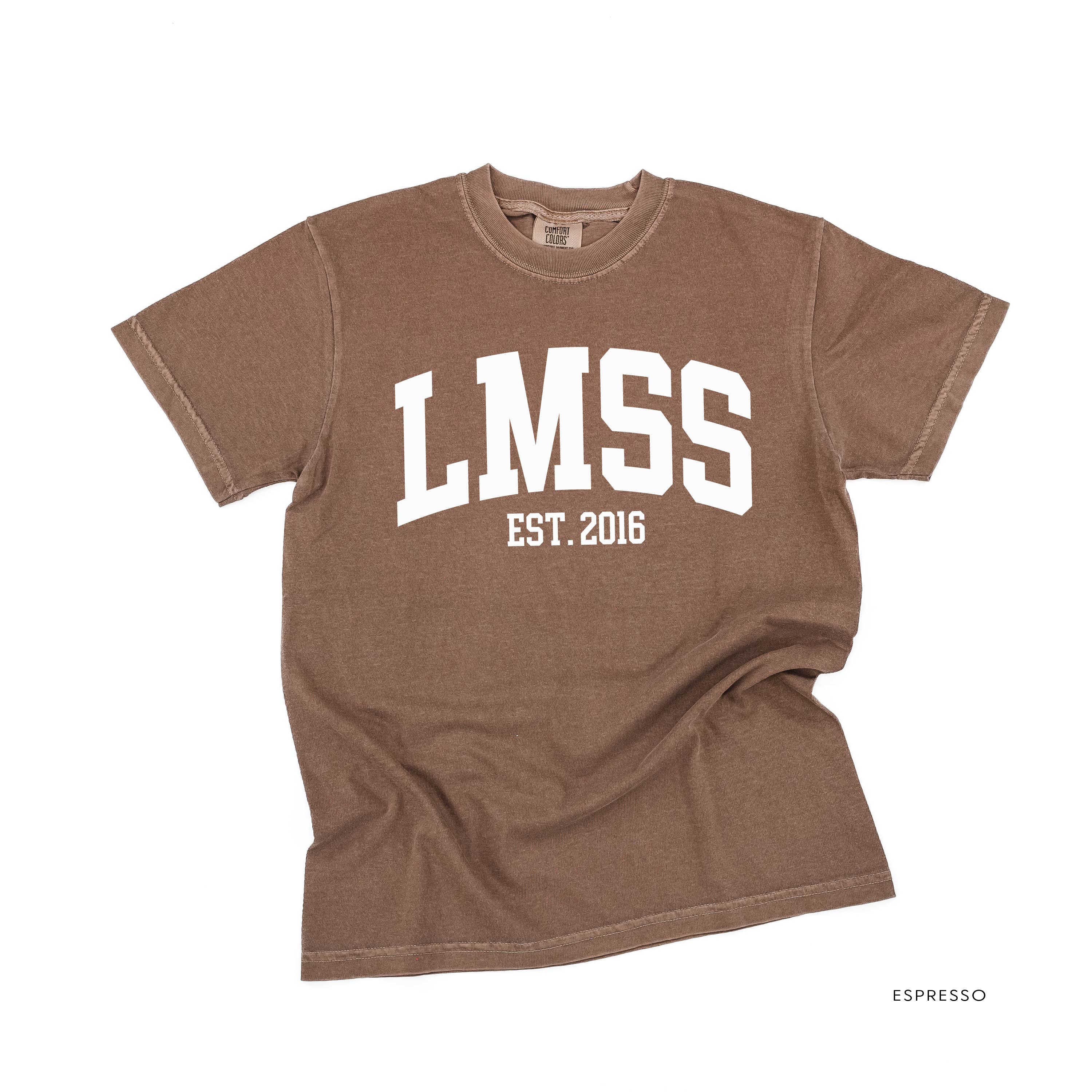 LMSS® Est. 2016 - Short Sleeve Comfort Colors Tee Little Mama Shirt Shop LLC