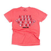 A Little Caffeine And A Lot Of Love - Comfort Colors Tee Little Mama Shirt Shop